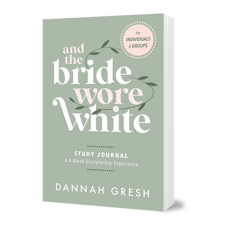 And the Bride Wore White - Book and Journal Set