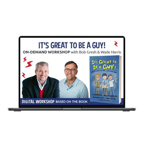 It’s Great to Be a Guy | On-Demand Bible Study for Dads + Sons ONLY