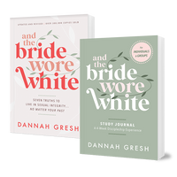 And the Bride Wore White - Book and Journal Set