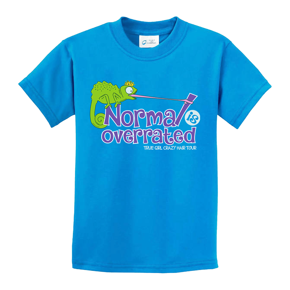 True Girl “Normal Is Overrated” Blue Tee - Pure Freedom - True Girl - 