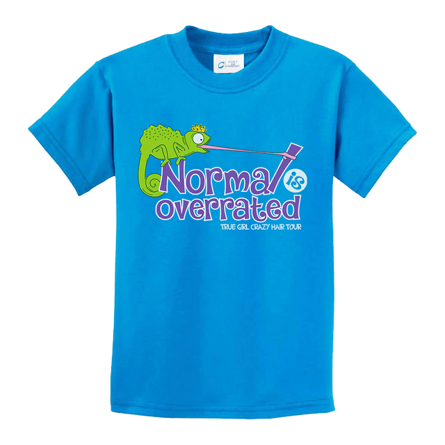 True Girl “Normal Is Overrated” Blue Tee - Pure Freedom - True Girl - 